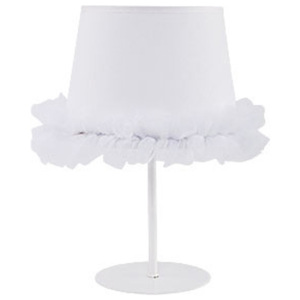 Lampa biurkowa Ballet 1 x 40 W E14 biała