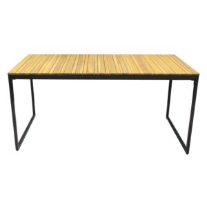 Stół ogrodowy z blatem z drewna akacji Ezeis Brick
