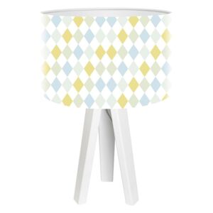 Lampa stołowa MACODESIGN Pastelowe romby mini-foto-259w, 60 W