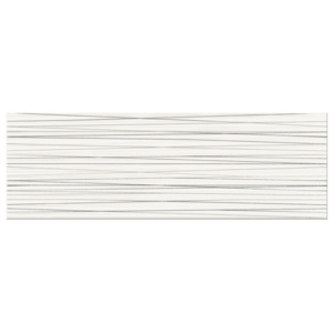 Dekor Ecosta Cersanit 25 x 75 cm white stripes