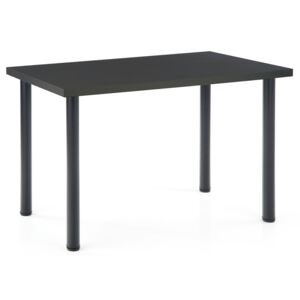 Antracytowy prostokątny stół - Berso 3X
