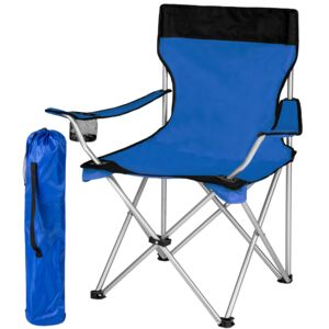 Tectake 401054 krzesło turystyczne - niebieski