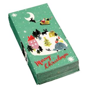 Zestaw 12 chusteczek higienicznych Rex London Christmas Wonderland