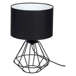 Milagro Colin Black MLP4792 lampka stołowa biurkowa 1x60W E27 czarny mat