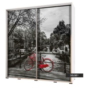 Szafa Wenecja 205 cm Czerwony rower