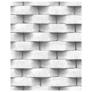 Tapeta flizelinowa Circul Wall biała L57109