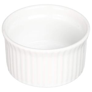 Kokilka ceramiczna do zapiekania, Ø 9 cm, kolor biały