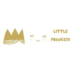 Naklejki na ścianę: Little Princess Gold - 102F6B2