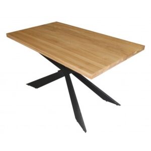 ARANA I - rozkładany stół z litego drewna dębowego loft