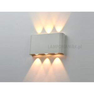 Lampa techniczna Ginno 3 Aluminium Kinkiety LED zintegrowany LED AZ0766
