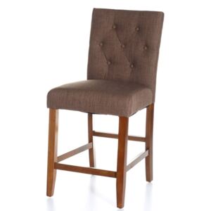 Krzesło barowe Langley Brown wys. 100cm