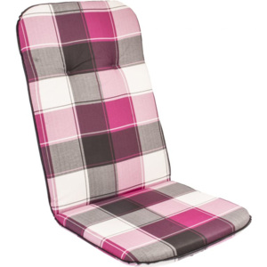 Poduszka na krzesełko wysokie SCALA HOCH - różowe kostki 10236-330