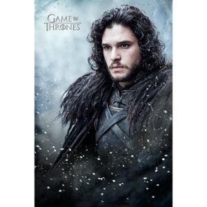Plakat, Obraz Gra o tron - Jon Snow, (61 x 91,5 cm)