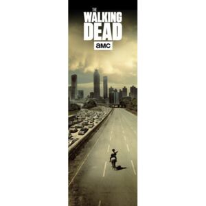 Plakat, Obraz The Walking Dead - City, (53 x 158 cm)