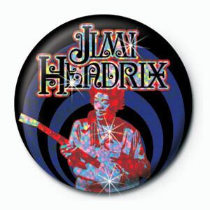 Odznaka Jimi Hendrix plakietka gitara