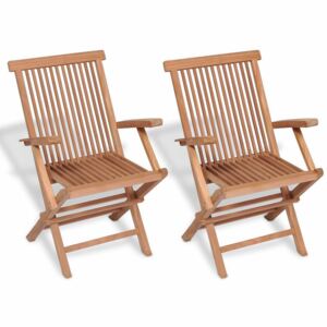 Drewniane krzesła ogrodowe Soriano 2X - 2 szt