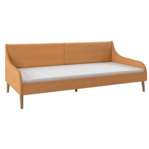 Pomarańczowa sofa z materacem - Fremen