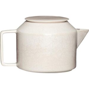 Dzbanek do herbaty Hübsch beżowy ceramiczny