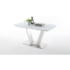 Stół rozkładany ANITA biały mat / dwa rozmiary