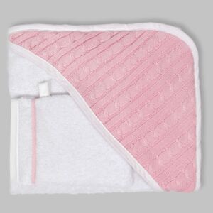 Malmo Pink – okrycie kąpielowe 80×80 cm z myjką
