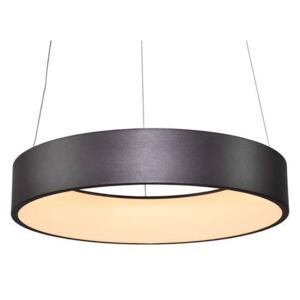 MCODO :: Designerska lampa led Cosmo rp 60cm w kolorze metalicznym mocca 36W barwa ciepła