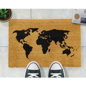 Wycieraczka Artsy Doormats World Map, 40x60 cm