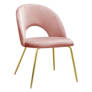 Krzesło tapicerowane Ella Gold