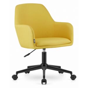Krzesło obrotowe NARNI 3422 żółty materiał 1szt