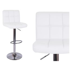 Krzesło barowe KB-ARAKO białe