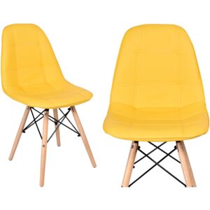 Krzesło K-LYON żółte