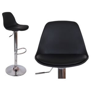 Krzesło barowe KB-RICA czarne