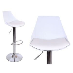 Krzesło barowe KB-MORGANO białe