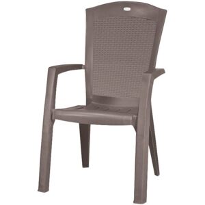 Krzesło ogrodowe Minnesota - 99 x 65 x 61 cm, cappuccino