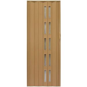 Drzwi harmonijkowe 005S-32-100 olcha mat 100 cm