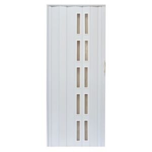 Drzwi harmonijkowe 005S-014-100 biały mat 100 cm