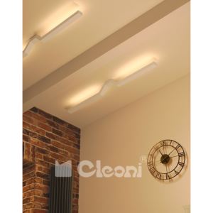 Cleoni Mafur LED Plafon Srebrny - 101 Srebrny aluminiowy
