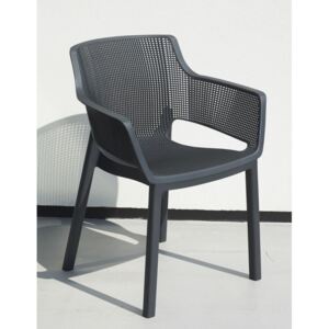 KETER Fotel ogrodowy plastikowy ELISA - 63 x 58 x 79 cm