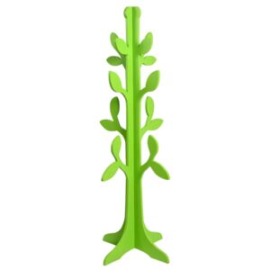 Stojak dekoracyjny do pokoju dziecięcego wieszak drzewko Alicja 120 cm - zielony
