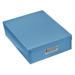 Pudełko organizer A4 niebieskie