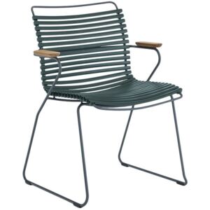 Krzesło ogrodowe Click 55x82 cm leśna zieleń