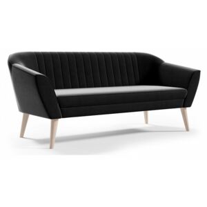 Ekskluzywna sofa do salonu PIRS 3 - czarny / R100