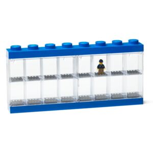 Niebieski pojemnik kolekcjonerski na 16 mini figurek LEGO®