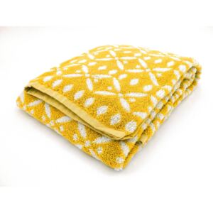 Ręcznik kąpielowy BORNEO, bawełna, 70 x 130 cm, kolor żółty