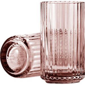 Wazon Lyngby 12 cm burgundy szklany