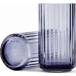 Wazon Lyngby 12 cm blue szklany