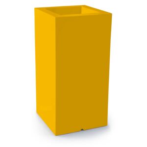 Donica z polietylenu TOWER POT M żółty