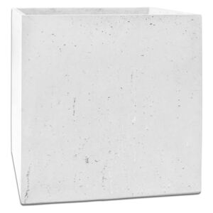 Donica betonowa BLOCK L 75x75x75 biały