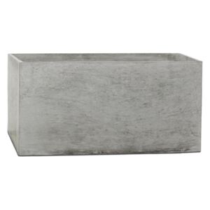 Donica betonowa BOX XL 90x45x45 szary naturalny