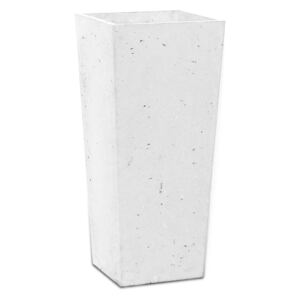 Donica betonowa CONE S 19x19x40 biały