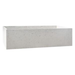 Donica betonowa BOX L 90x45x25 szary naturalny